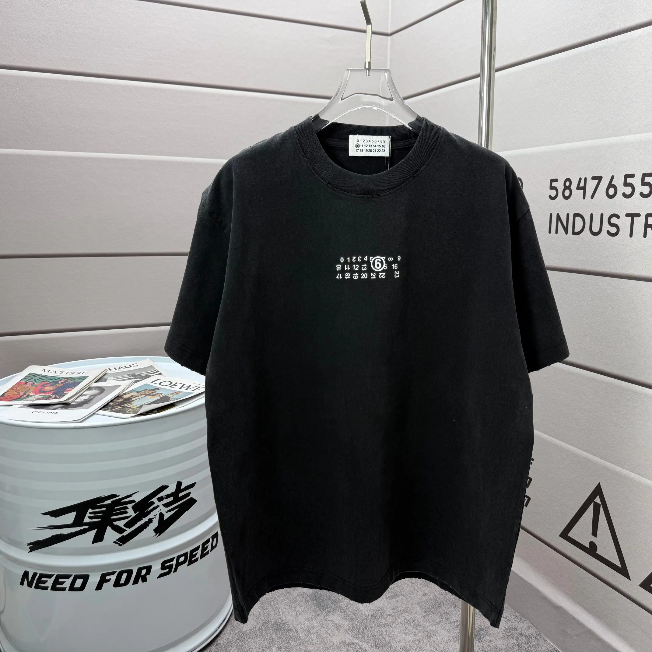 # MM 6 *2026 New Arrival 320 tee Same Style : Size :S M L XL XXL Size： S （90-130 ） M （120-150 ） L （140-165 ） XL （160-180 ） XXL （180-210 ）